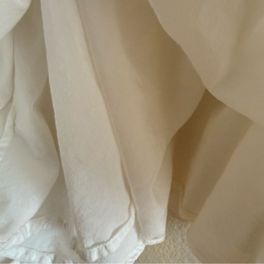 Pilcro Elegant White Ruffled Chemise - Picture 9 of 11